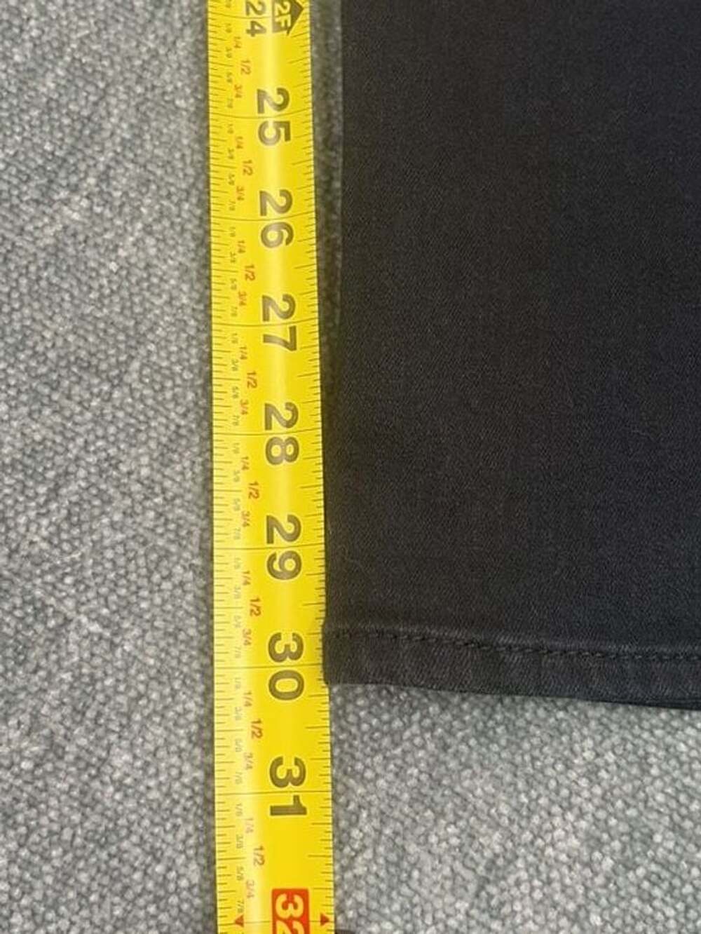 Chico's So Slimming Girlfriend Straight Leg Jeans, Black, Size 0.5 (US 6R) - Picture 2 of 8
